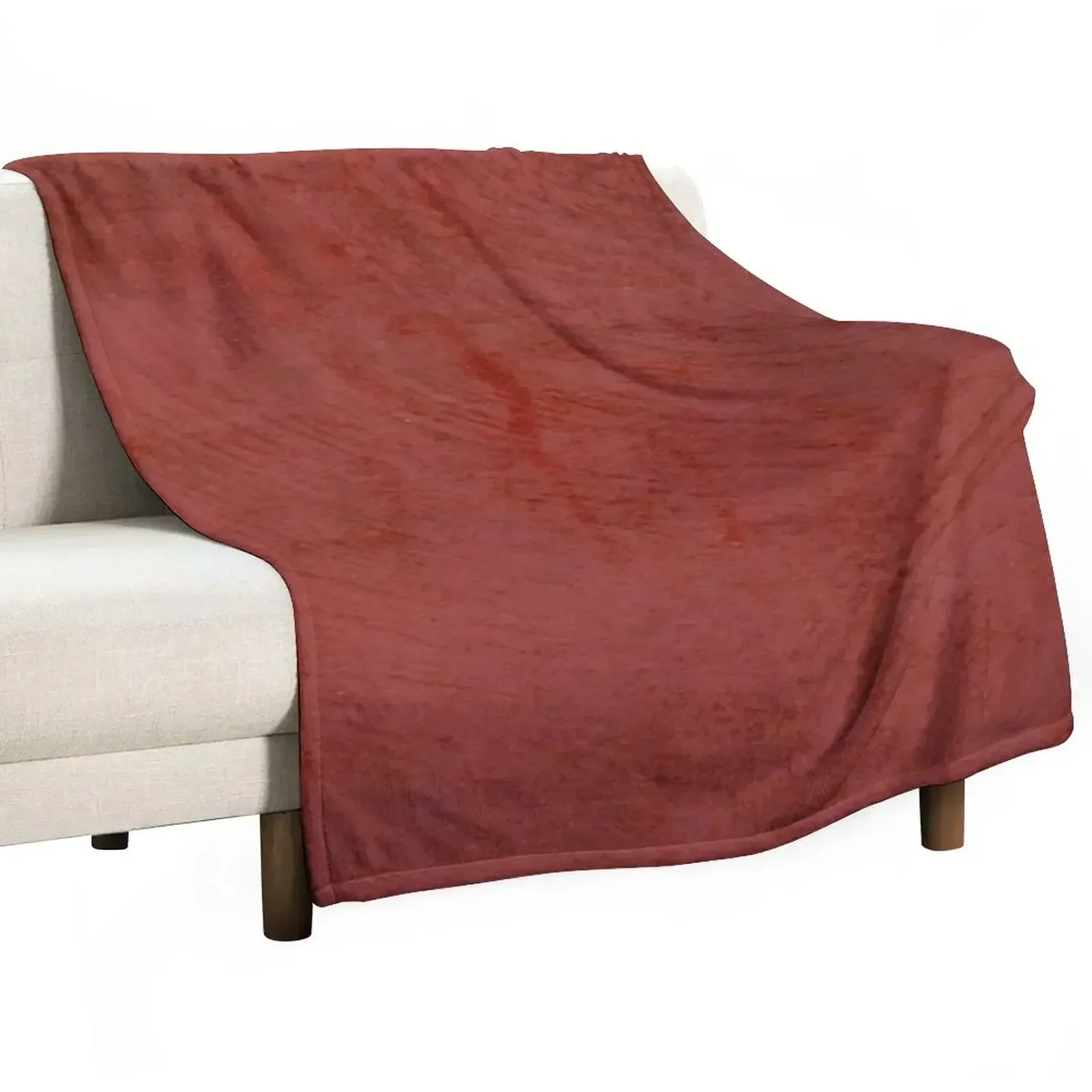 New Tuscan Red Venetian Plaster - Corbin Throw Blanket For Sofa Thin Softest Fashion Sofas bed plaid Blankets