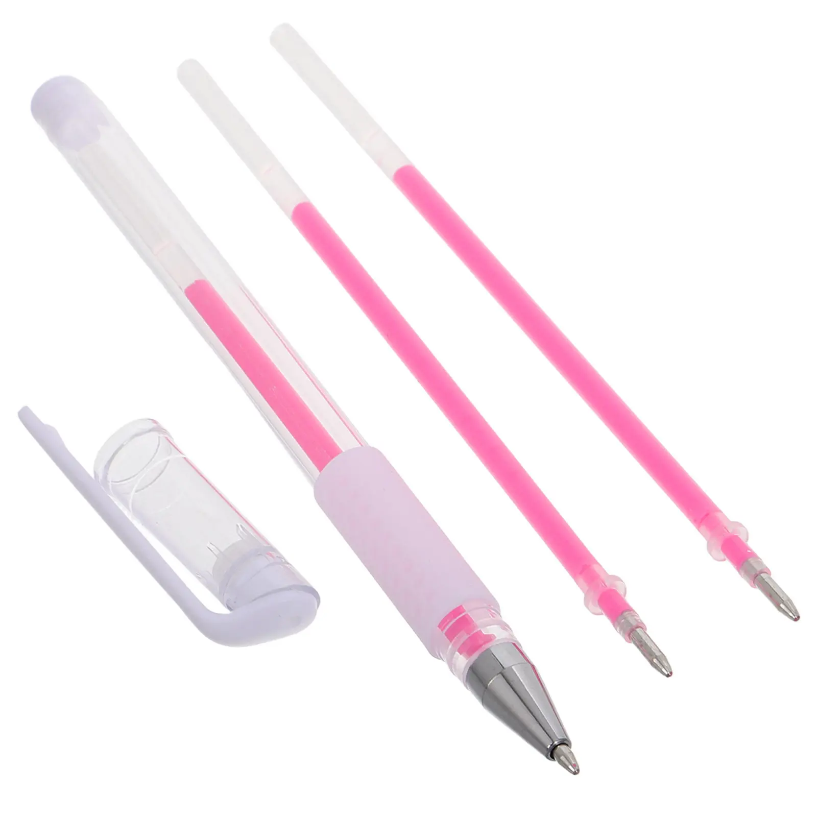 

Маркер-карандаш для микроблейдинга бровей, тату-трафарет, розовый и белый цвета, для разметки кожи, для использования при микроблейдинге бровей