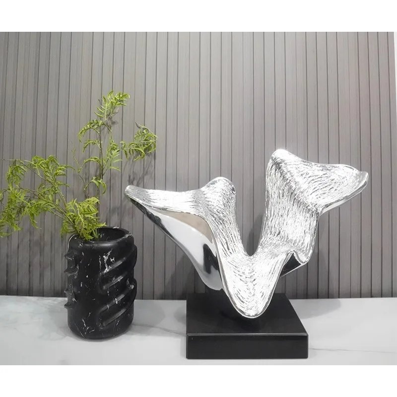 Sculpture ornament creative modern abstract art soft FRP home furnishing living room decoration