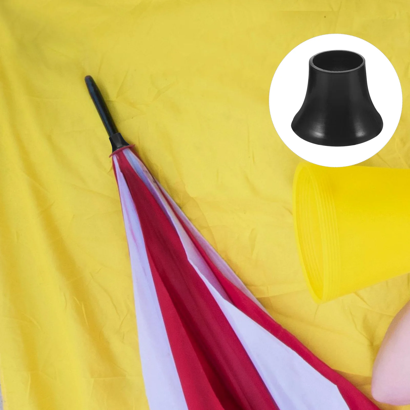 

2Pcs Umbrella Hat Set Plastic Caps Cane Umbrellas Outdoor Protector Tops Replacement Furniture Parts Wide Compatibility