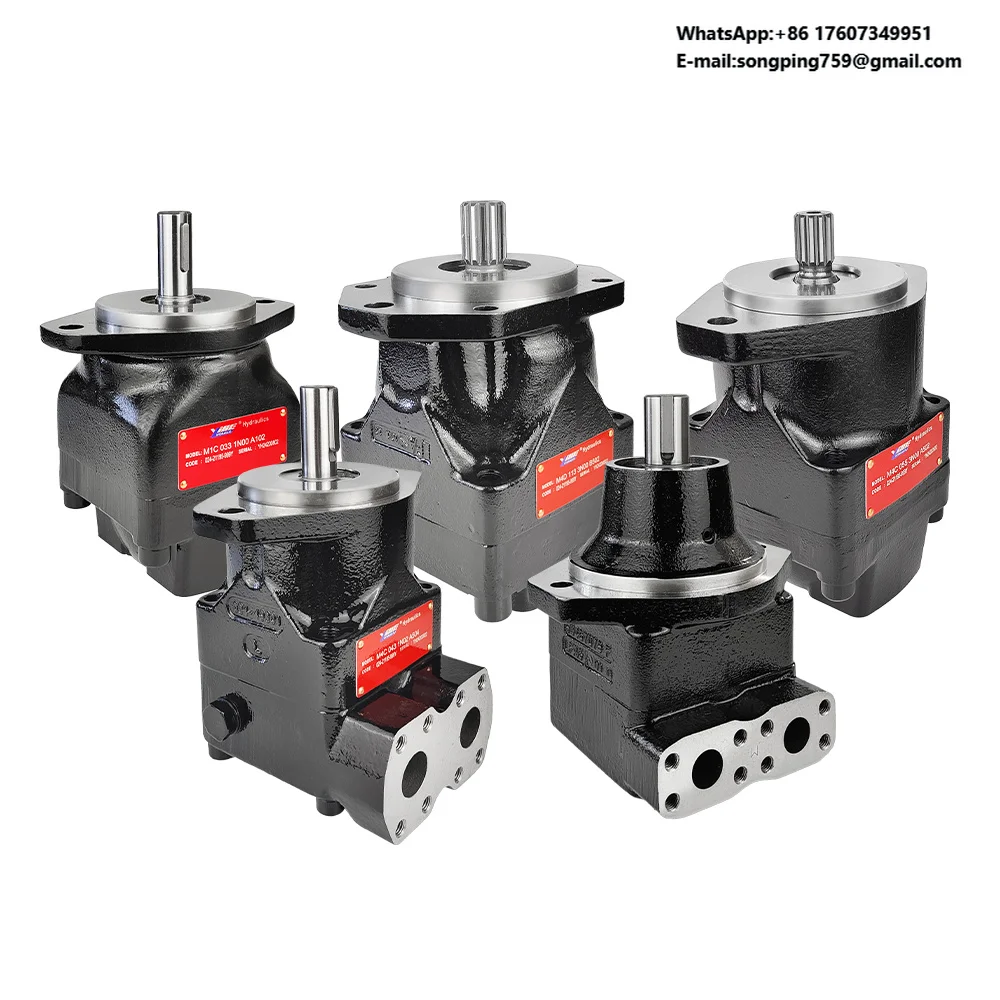 

Made in China VELJAN DENISON type vane hydraulic motor M1C M4C M4D M4E M5BF high pressure fan motor M4SC M4SD travel motor