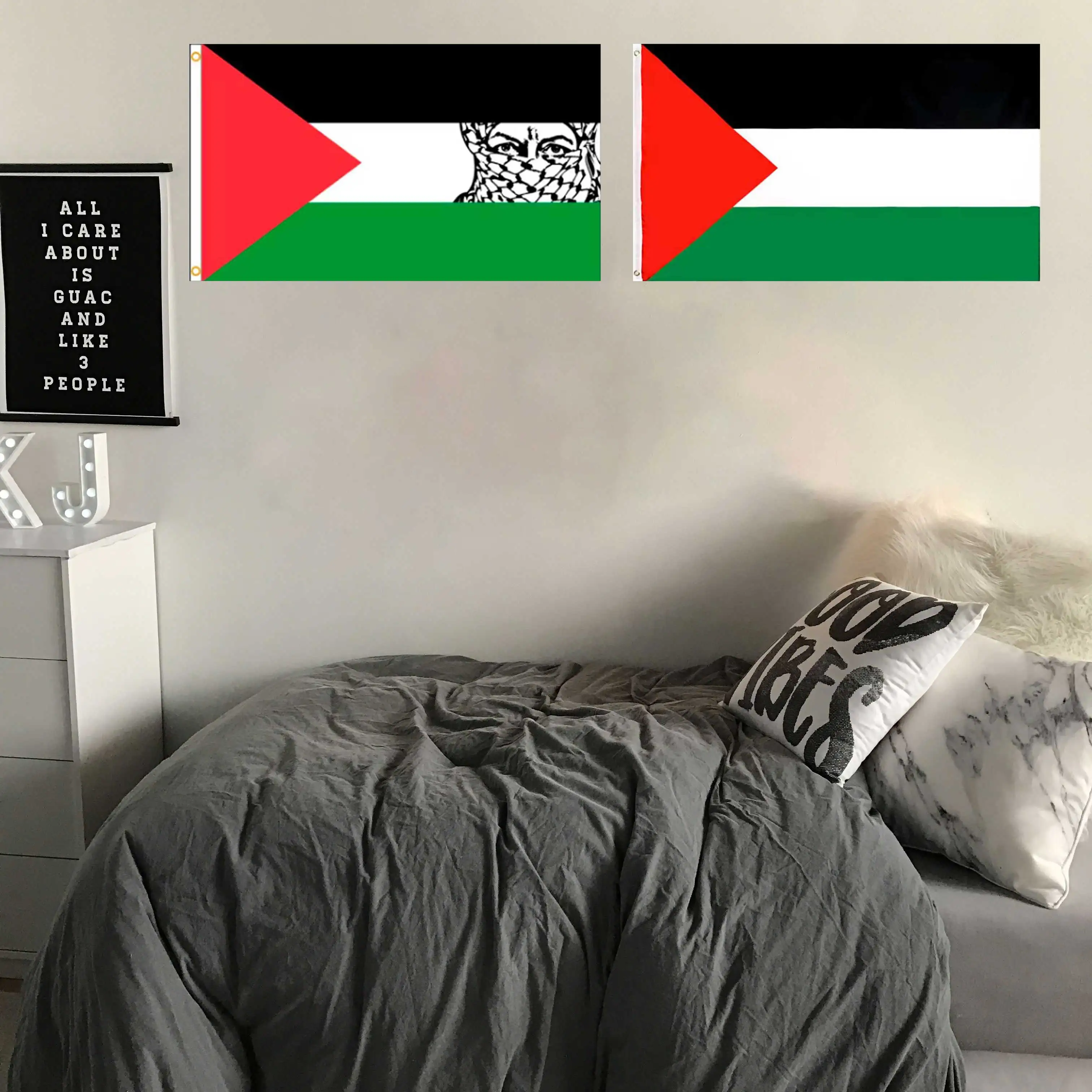 60x90cm/90x150cm/120x180cm/150x240cm Ple Ps Palestine Flag Large Palestine Ple Ps High Quality Gaza Palestinian Tapestry Banner