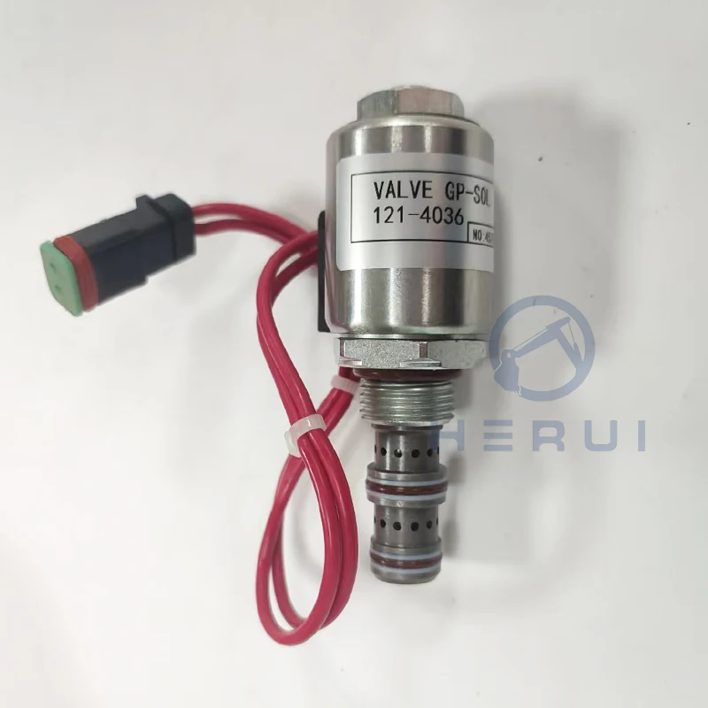 

Excavator Electric Parts Solenoid Valve 121-4036 1214036 for Backhoe Loader E416C 416D 420D