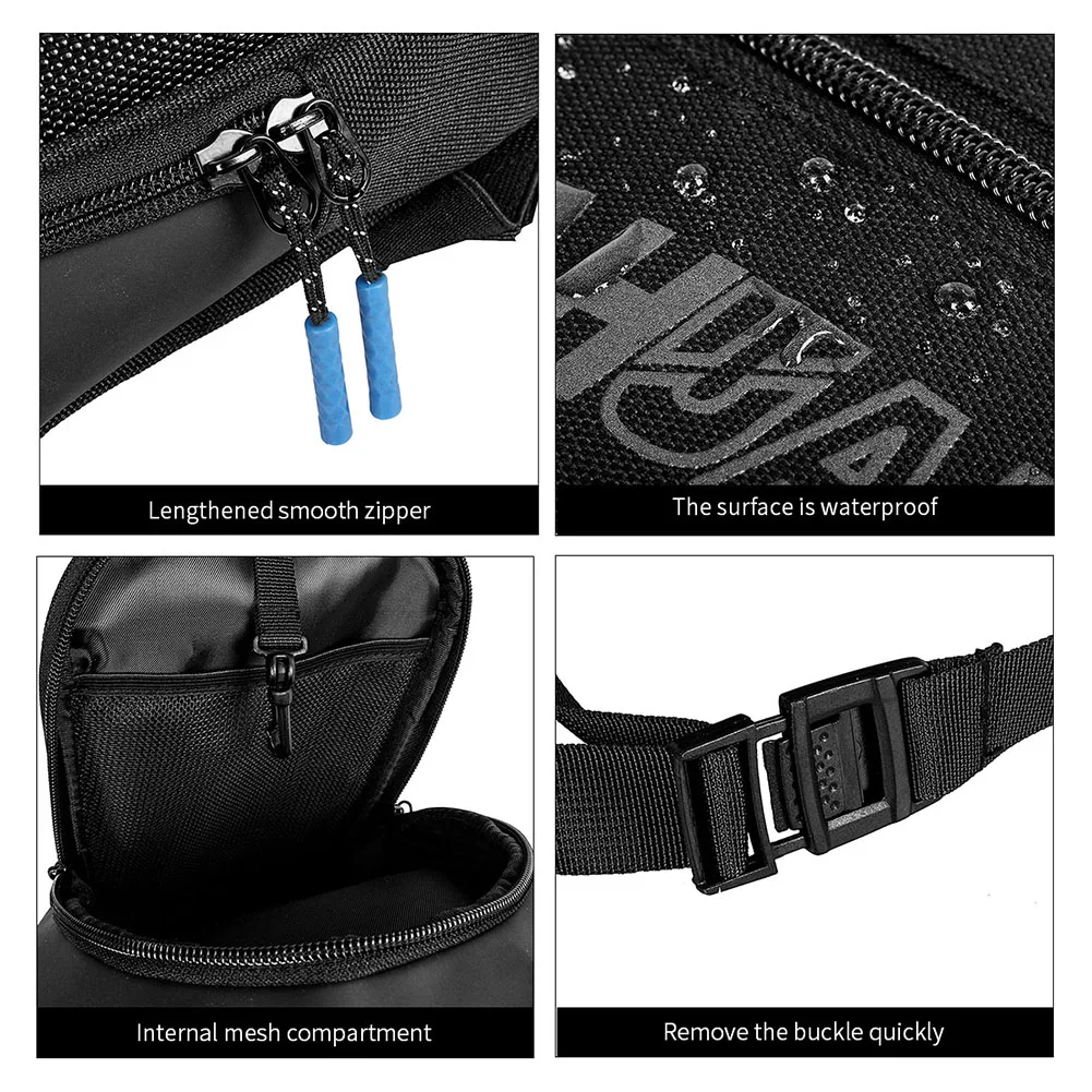 

Motorcycle Drop Leg Bag Waterproof Motorbike Riding Chest Bag Adjustable Motorcycle Crossbody Bag for Hiking Camping Fishing