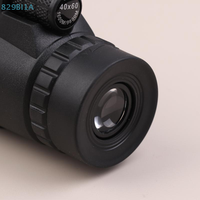 Professional 40X60 Monocular Telescope with Night Vision Mini Pocket Zoom for Smartphone - Enabled Hunting Camping