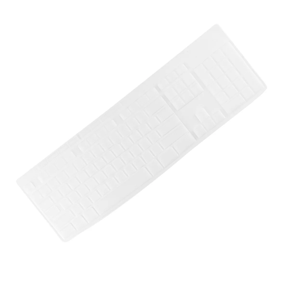 Capa de teclado de silicone protetora super fina capa transparente para teclados de computador