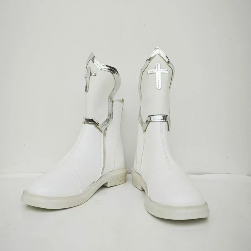 Sapatos de Cosplay de Anime Asuna, Acessórios Yuki Asuna, Fantasias de Halloween para Mulheres