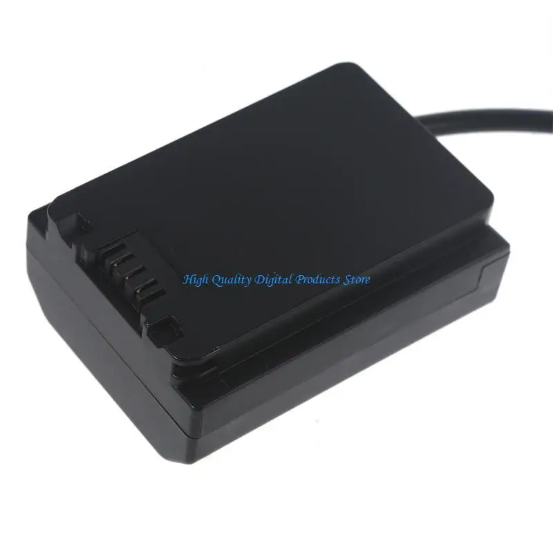 U2JE Type-C to FZ100 Dummy Battery for A6600 A7C A7III A7S Camera Power Adapter