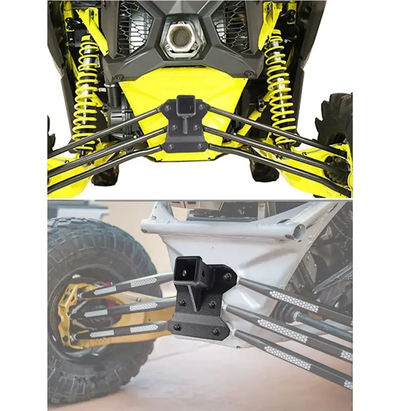 2 Inch Rear Receiver Hitch 2017-2023 For Can Am Maverick Turbo/Max Turbo/X DS/X RS Turbo, Standard 2Inch Attachments