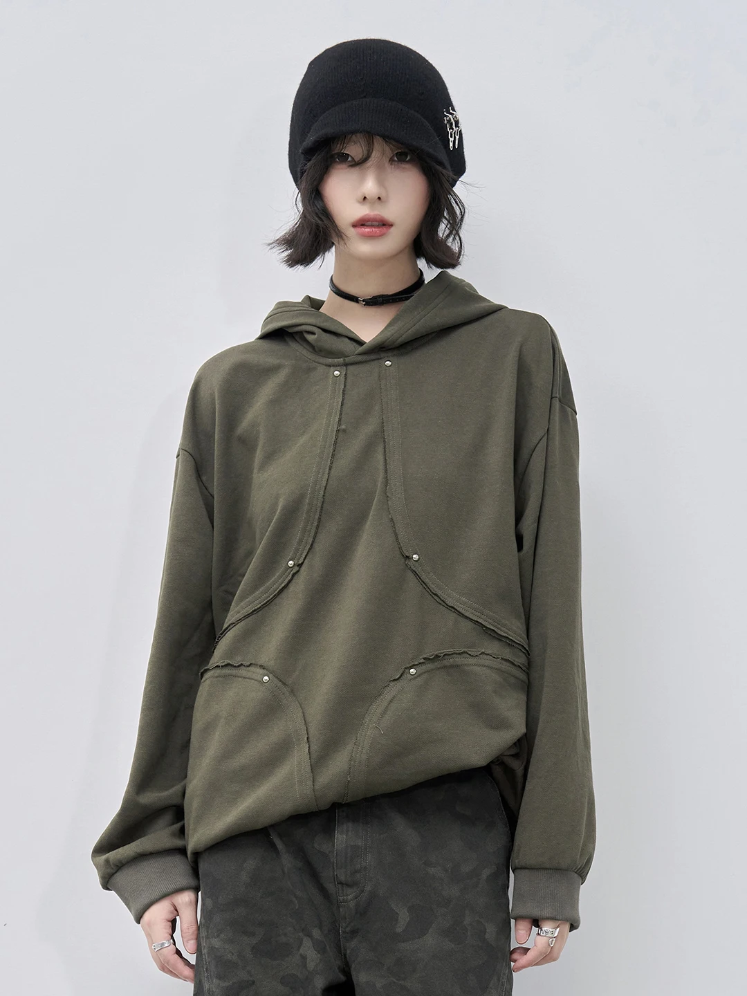 

Universal avitation Museum Women's Hoodie Spring 2026 New Loose Neutral Sle Early Spring Top Color Casual Wear