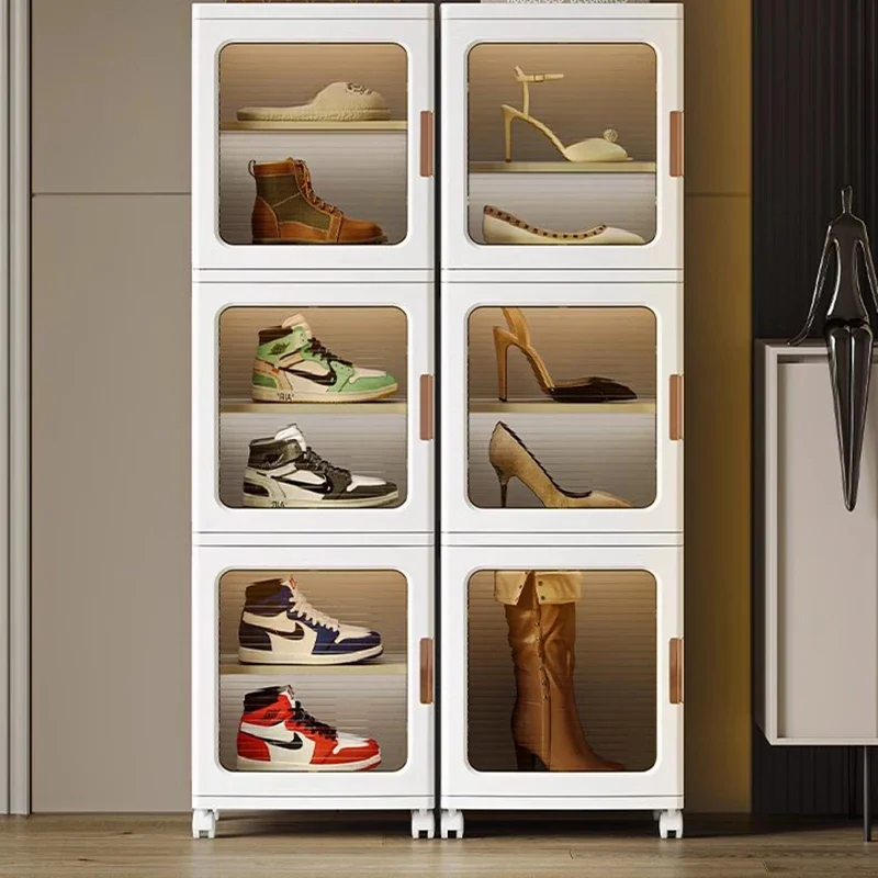 

Entrance Designs Shoe Rack Space Saving Modern Large Shoe Rack Man Home Schoenenkast Meuble Rangement Furniture Decoration