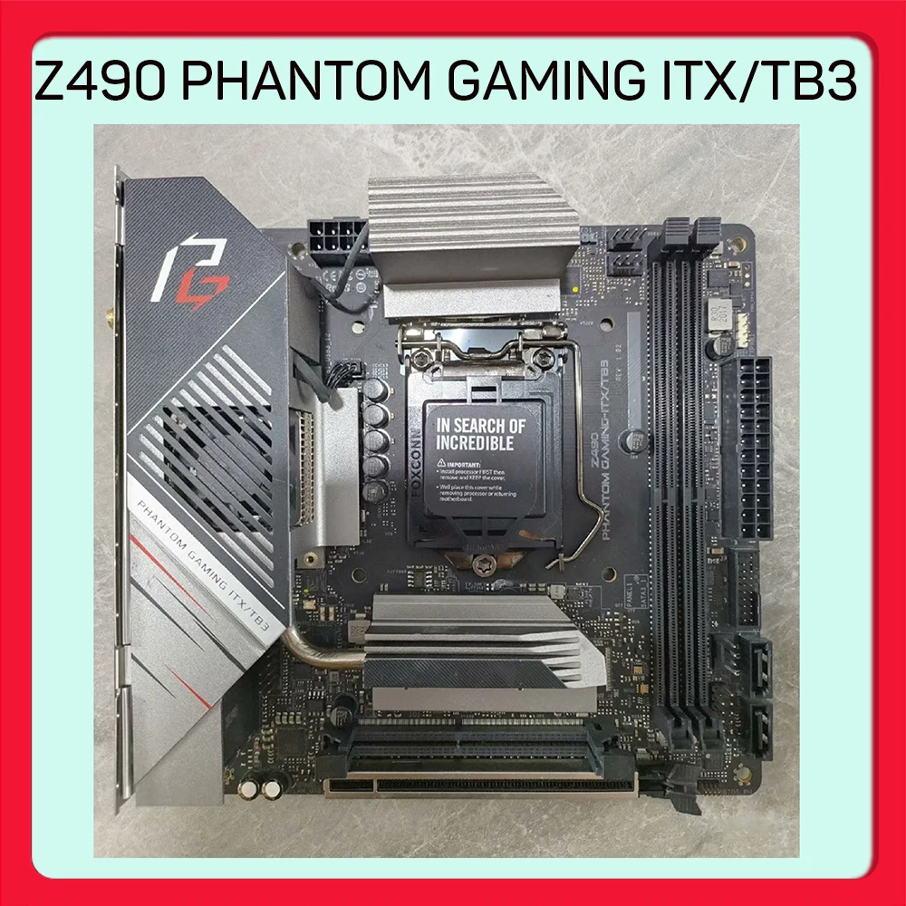 For ASROCK E-Sports Motherboard Z490 PHANTOM GAMING ITX/TB3