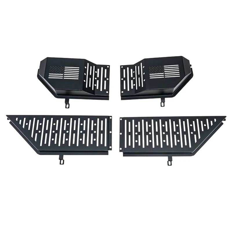 

Pair Of Steel Door Side Storage Box Case For Adventure Vehicle Secure And Roomy