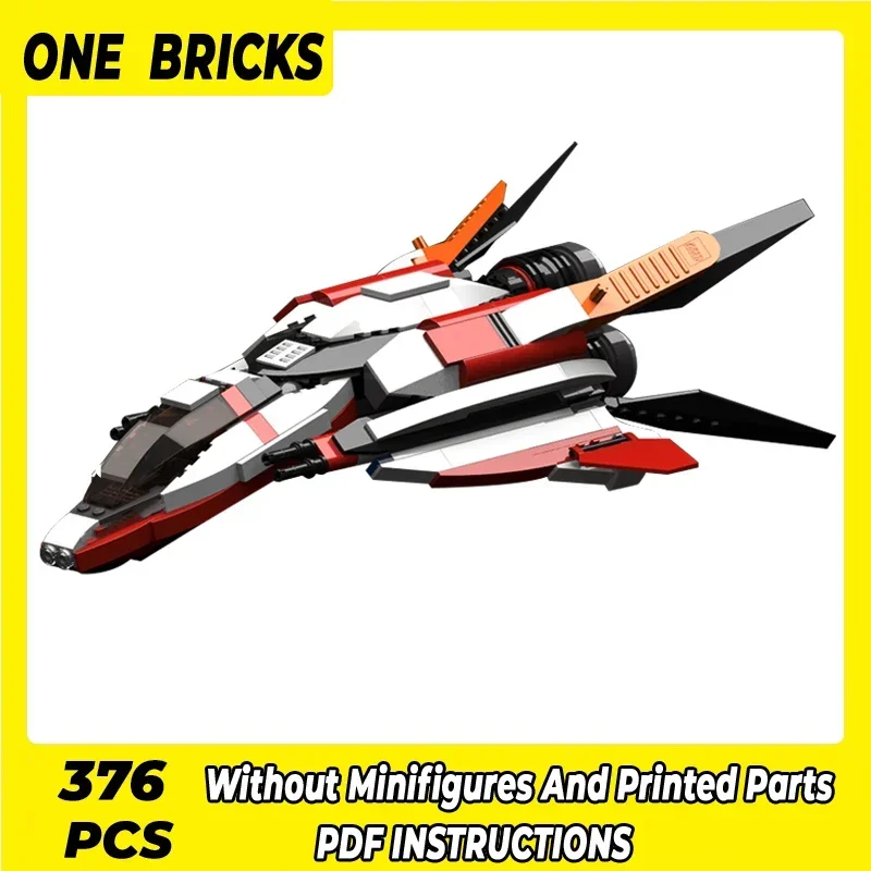 

Moc Building Blocks Movie Model Executor Spacecraft Technical Bricks DIY Assembly Construction Toys For Child Holiday Gifts