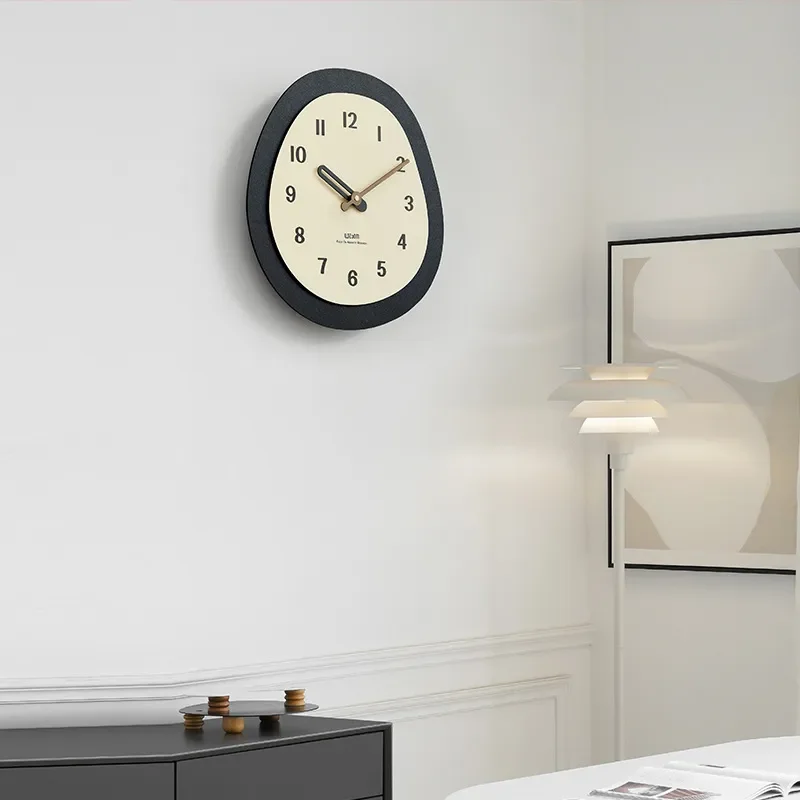 Wozoom house quasi-modern simple wall clock high sense swing art clock creative wall decoration clock for home office