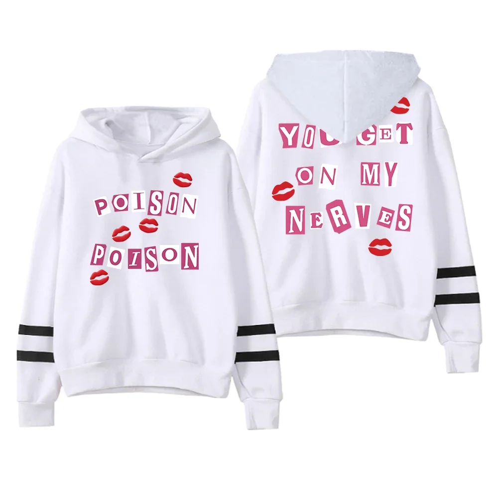 Renee Rapp Poison Poison Merch Men's Hoodies Vintage Harajuku Coats Oversized Sweatshirts Fleece Tracksuits Men's Clothing