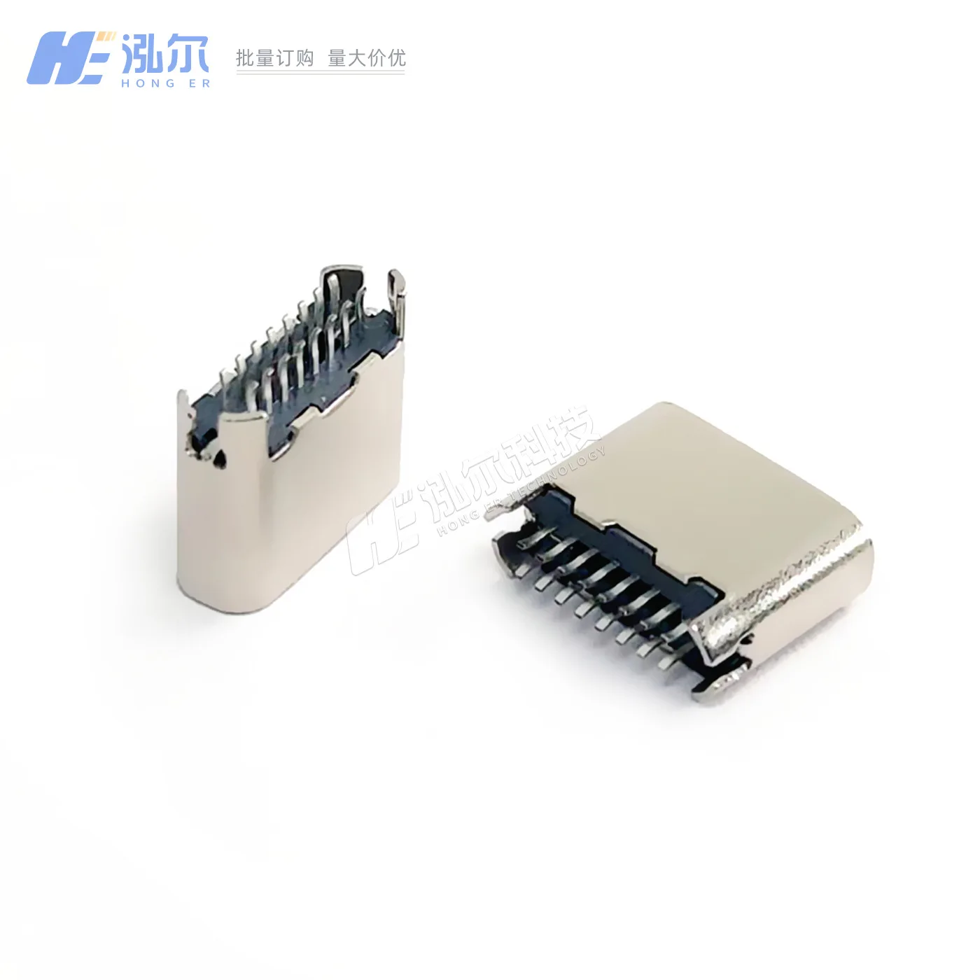 For USB TYPE-C female seat 16PIN splint 0.8 ultra-short body 5.7mm female port 16P connector seat C port