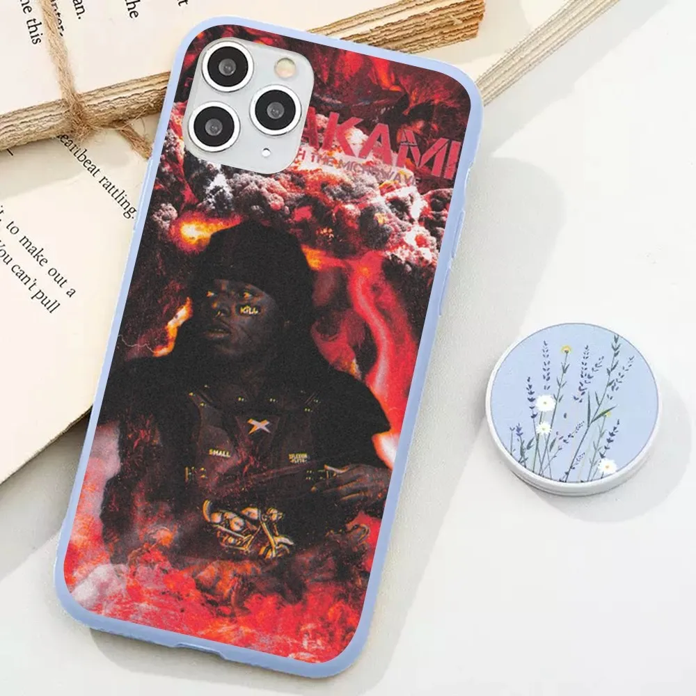 C-City Morgue Zillakami Phone Case for iPhone 14 11 12 13 Mini Pro Xs Max 8 7 6 6S Plus X XR Solid Candy Color Case