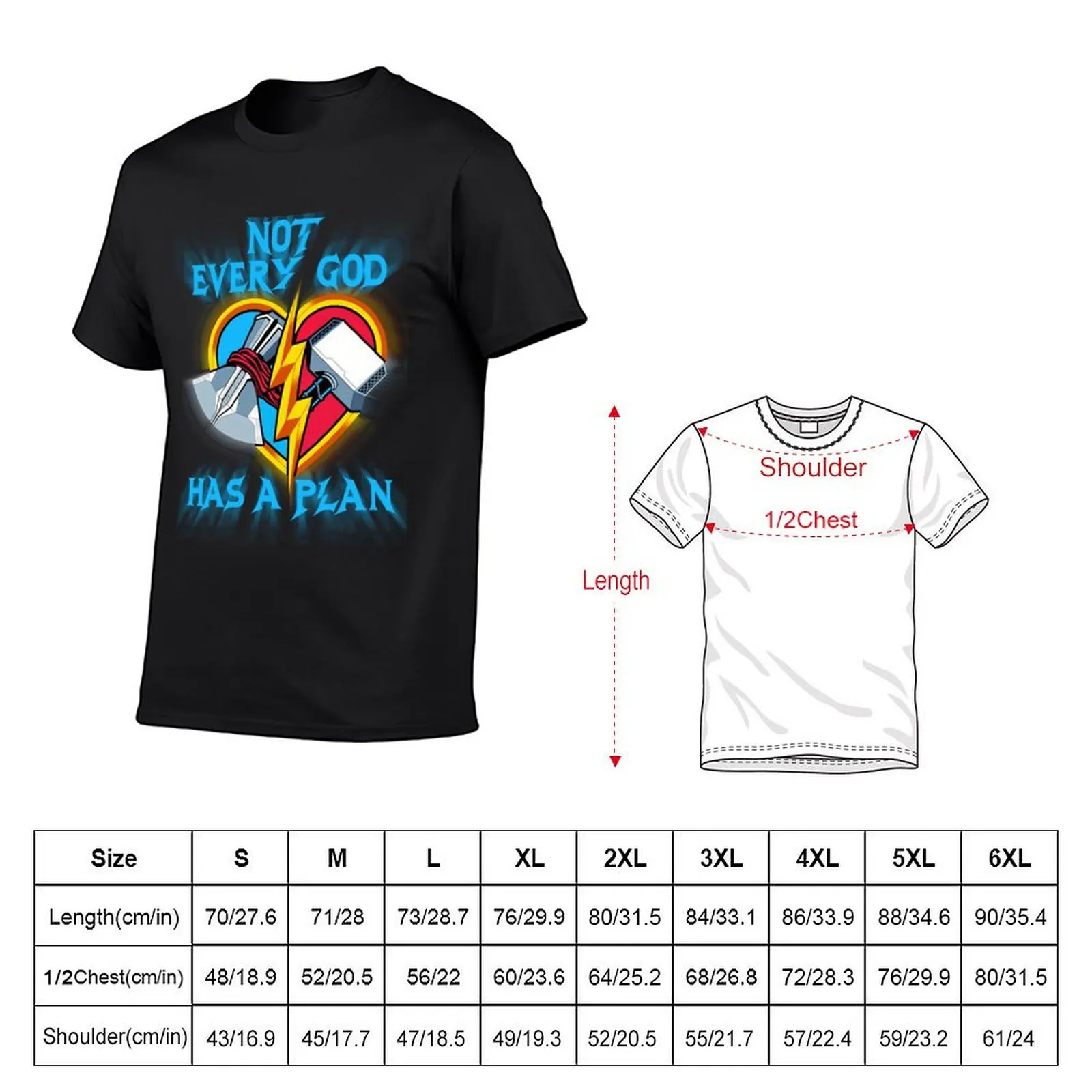 NORDIC THUNDER T-Shirt Blouse summer clothes t shirts for men graphic