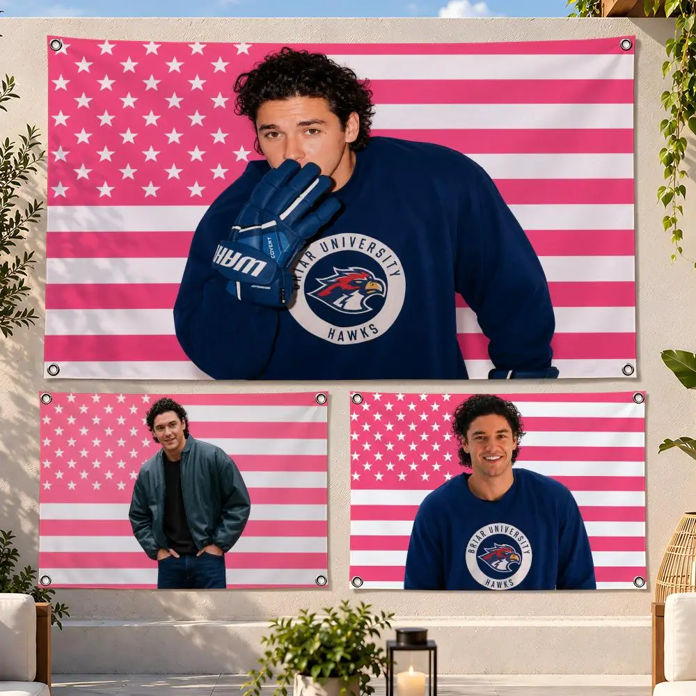 Series Off Campus Garrett Graham Flags Fan Flag Banner Wall Hanging Outdoor Yard Camping Dorm Garage Party Home Decor Gift