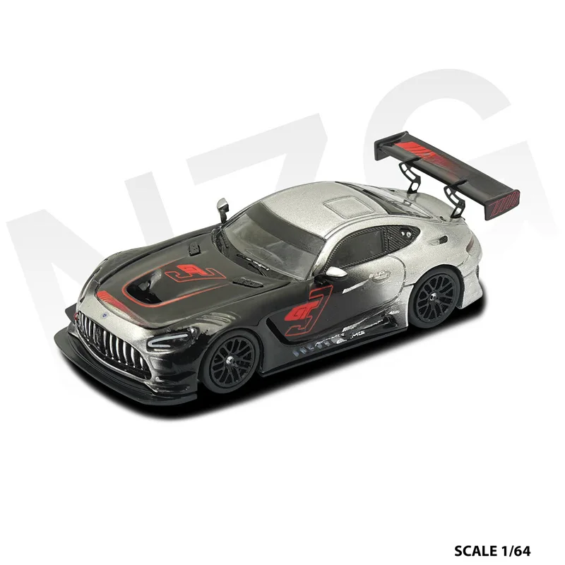 

KILO 1:64 EVO II GT3 Presentation black Die-Cast Car Model Miniature Gifts