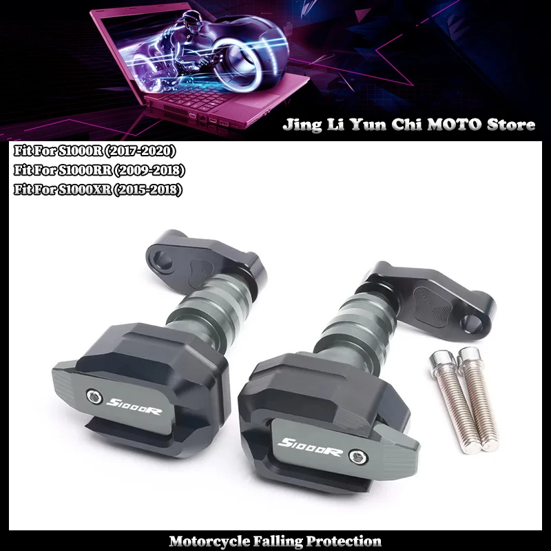 

Motorcycle Falling Protection Frame Slider Fairing Guard Crash Pad Protector Fit For S1000R 17-20 S1000RR 09-18 S1000XR 15-18