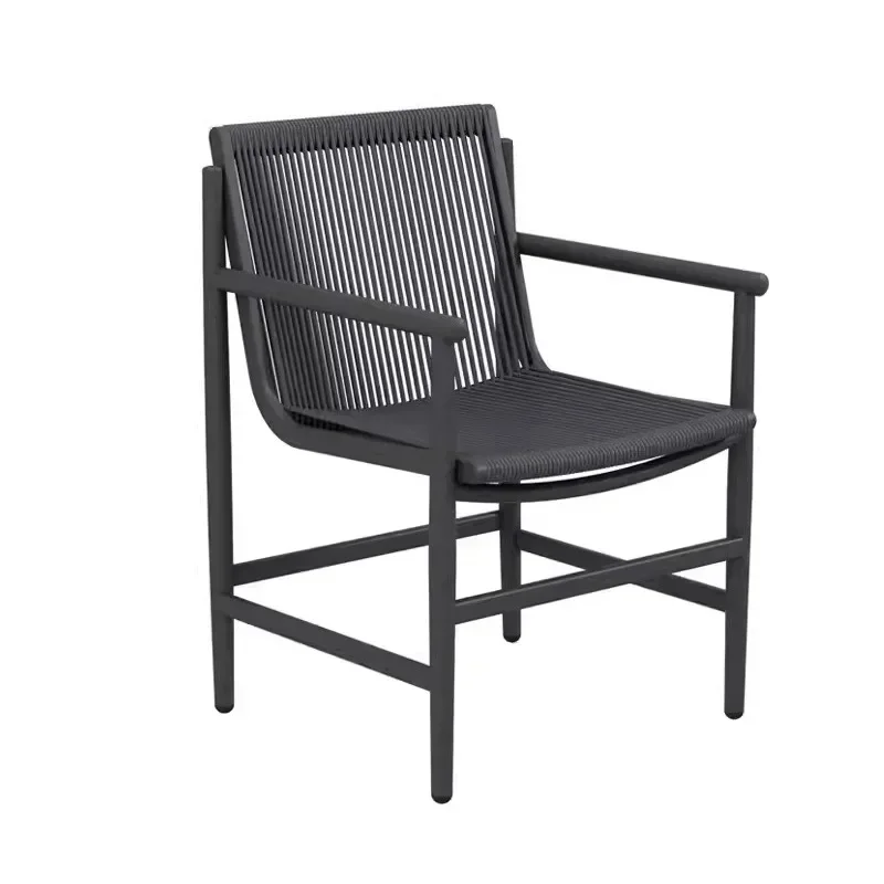 tables and chairs, courtyard villa, sun-proof balcony, leisure rattan braided rope tables and chairs, starting from two pieces