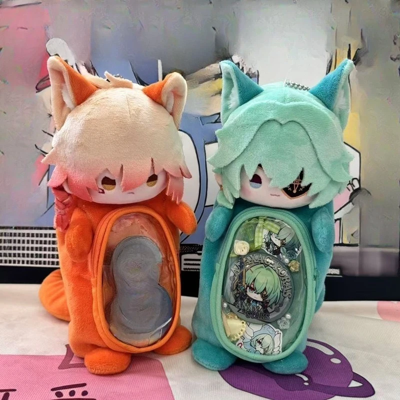 

26 см аниме-игра Honkai: Star Rail Mydei Anaxa Kawaii, студенческая ручка для косплея, сумка-карандаш, сумка для ежедневного хранения в стиле Лолиты, игрушки, фанаты, подарок