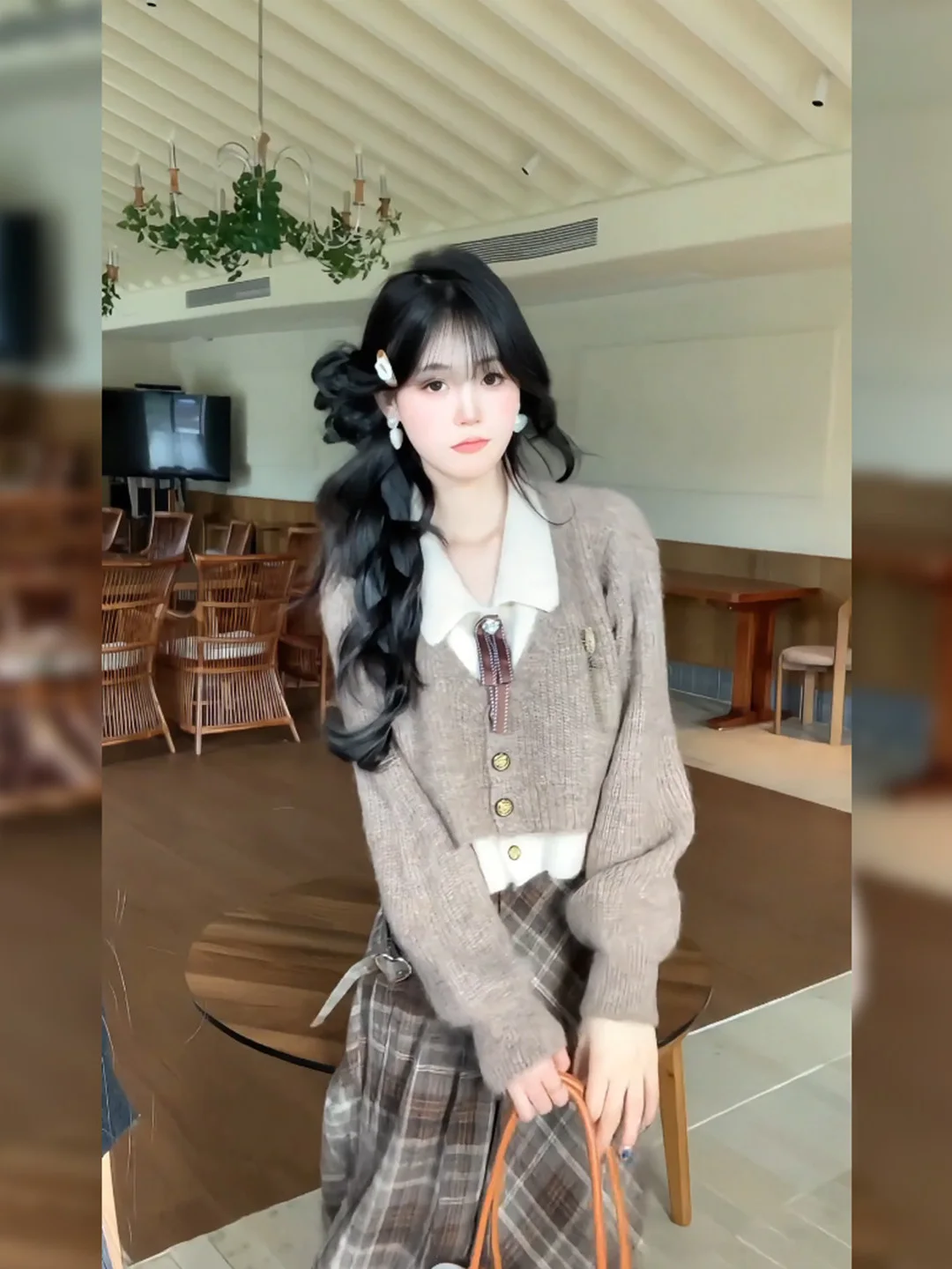 

Korean Style Fashion Set Early Autumn Complete Set 2025 Autumn Winter New Small Fragrance Wind Two Piece Set Women's Wear