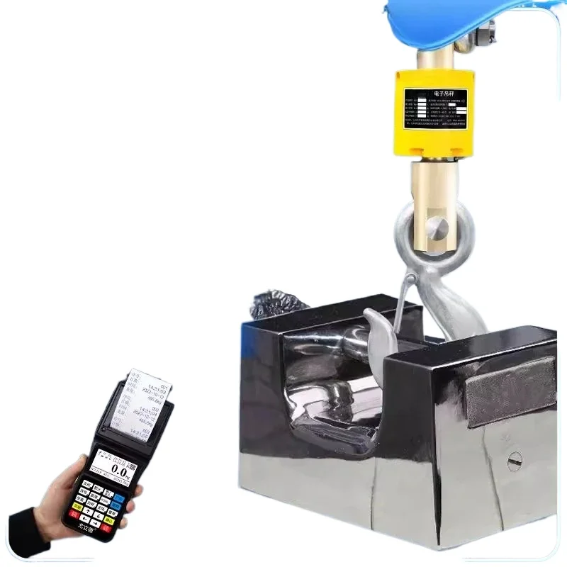 Waterproof electronic hanging 500kg driving scale 3t hook  1T wireless handheld hanging  5t10t hanging