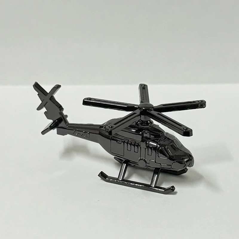 Super Three-dimensional Black Helicopter Ornaments Car Interior Accessories Propeller Rotating Helicopter Decoration
