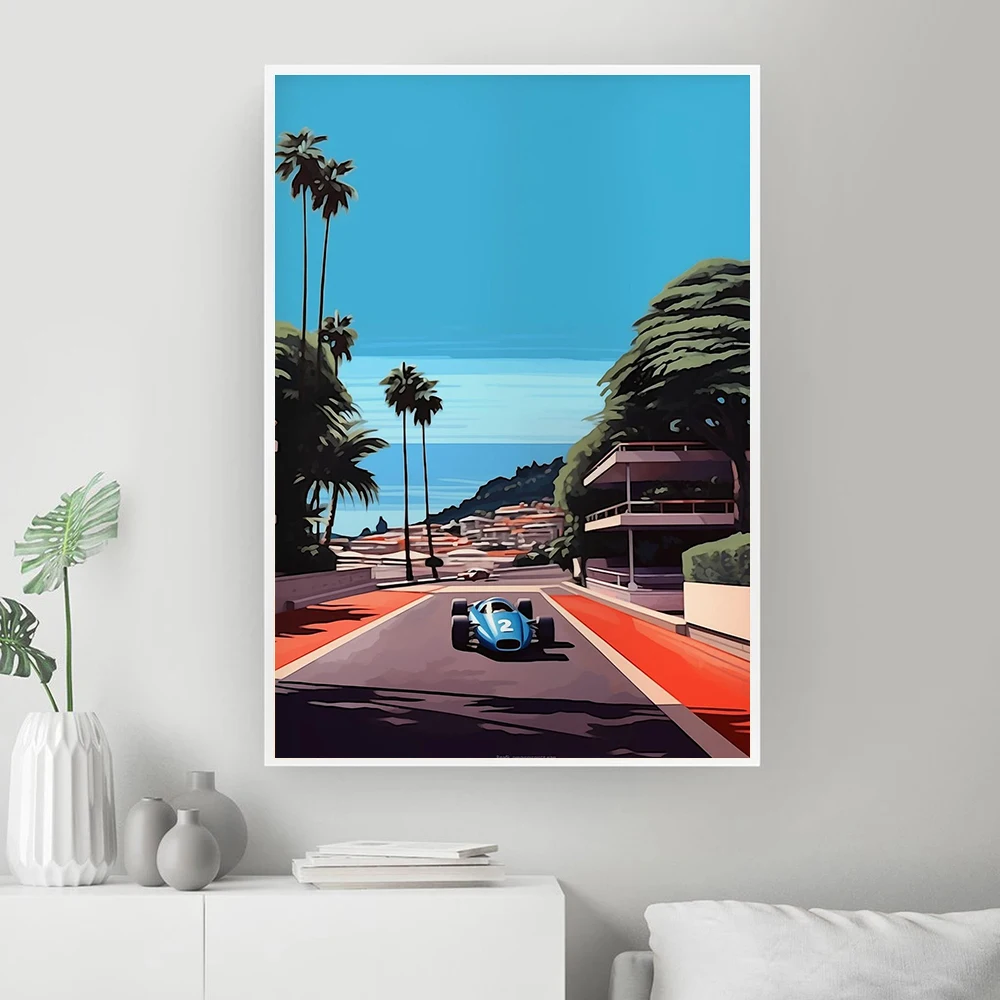 Japan Hiroshi Nagai Modern Beach City Landscape Sunset Posters and Prints Canvas Printing Wall Art Picture for Living Room Decor