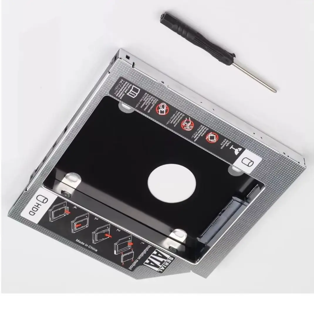 

2,5 жесткий диск HDD оптический отсек Caddy адаптер для HP Pavilion DV6-1225SF dv6-6b56er dv6-7352sr dv6-6135dx dv7-4065DX DV7-4270US