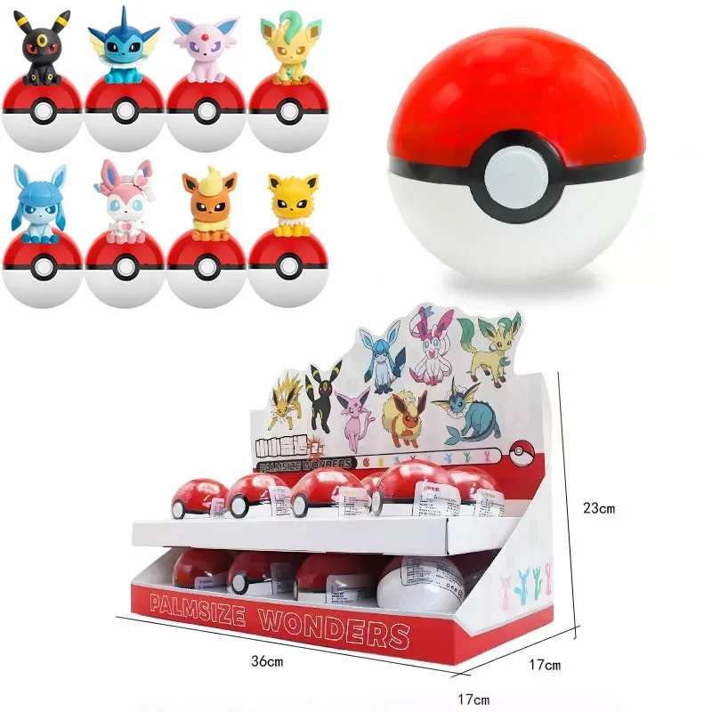 

Коллекционная серия Funism Pokemon Eeveelutions: Sylveon, Jolteon, Espeon, Umbreon — Загадочные подарочные наборы-сюрпризы (Blind Box), игрушки-модели, аниме-фигурки для коллекционирования