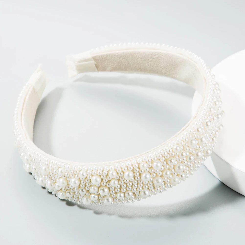 

Pearl Headband Fashion Women Headband Bobby Wedding Accessories Fashion Hair Hoop Bride Trend Hair Tool Styling