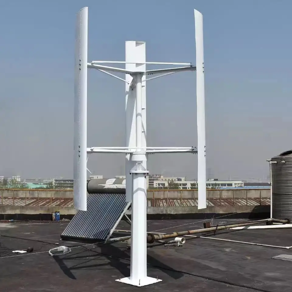 Premium Material  80KW 100KW 220V 380V Vertical Wind Turbine Generator On Grid System Alternative Dynamo For Farm