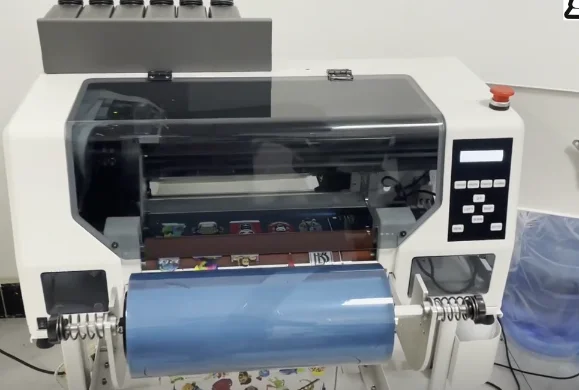 

UV dtf printing machine win7/8/10/11 system roll to roll uv dtf sticker 320mm printer double sides printing for gift box mug