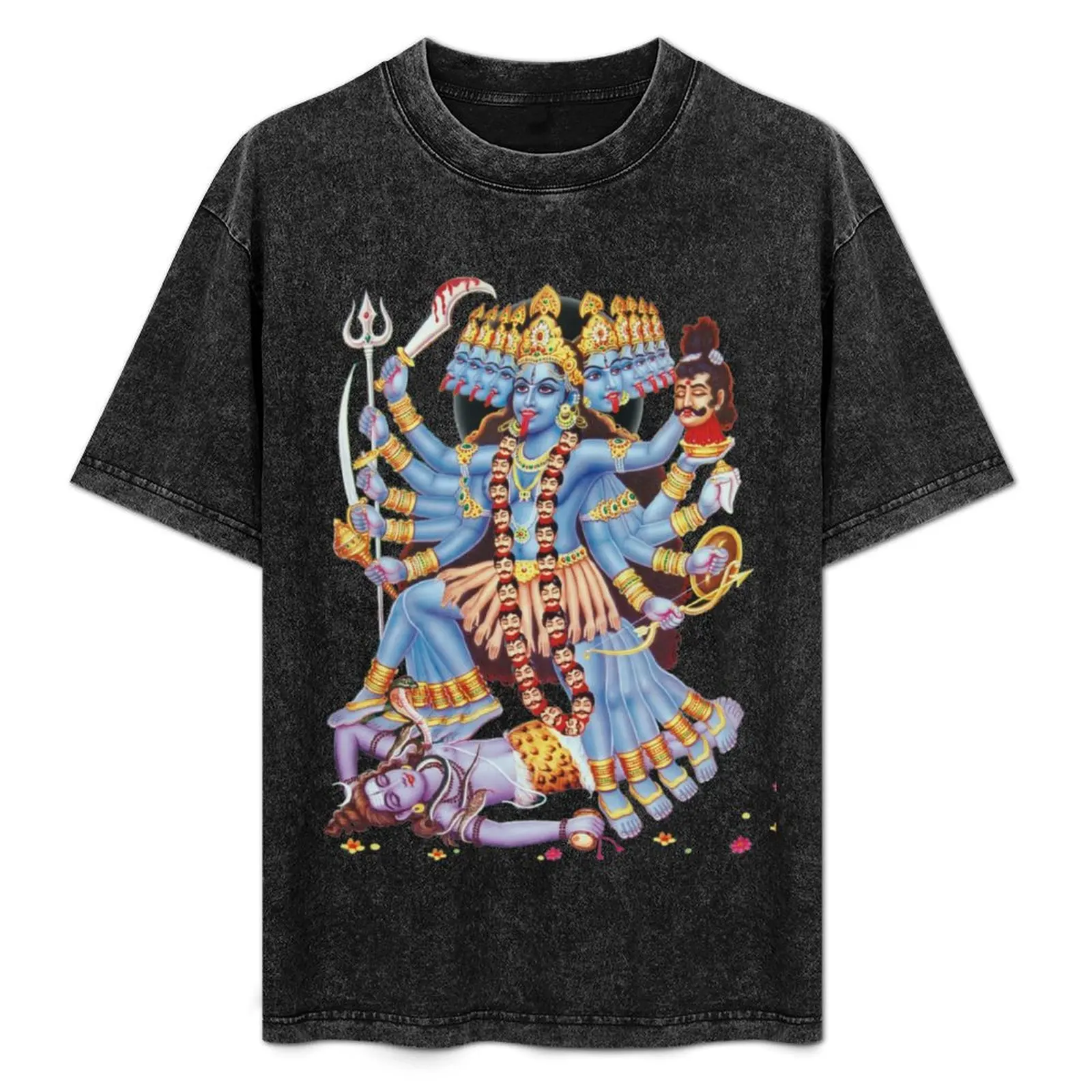 

Kali, Kalika or Shyama Hindu Goddess T-Shirt sublime boys whites man t shirt mens vintage t shirts