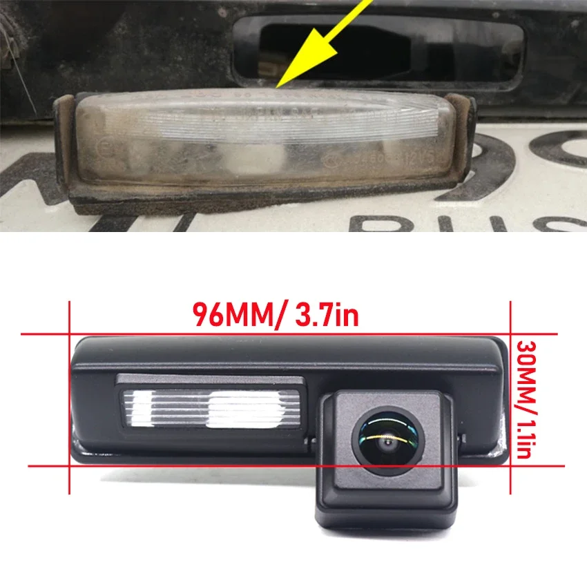 CCD HD Fisheye Rear View Camera Car Backup Reverse Parking Monitor For Toyota Sienna II 2003~2009 2010 Accessories