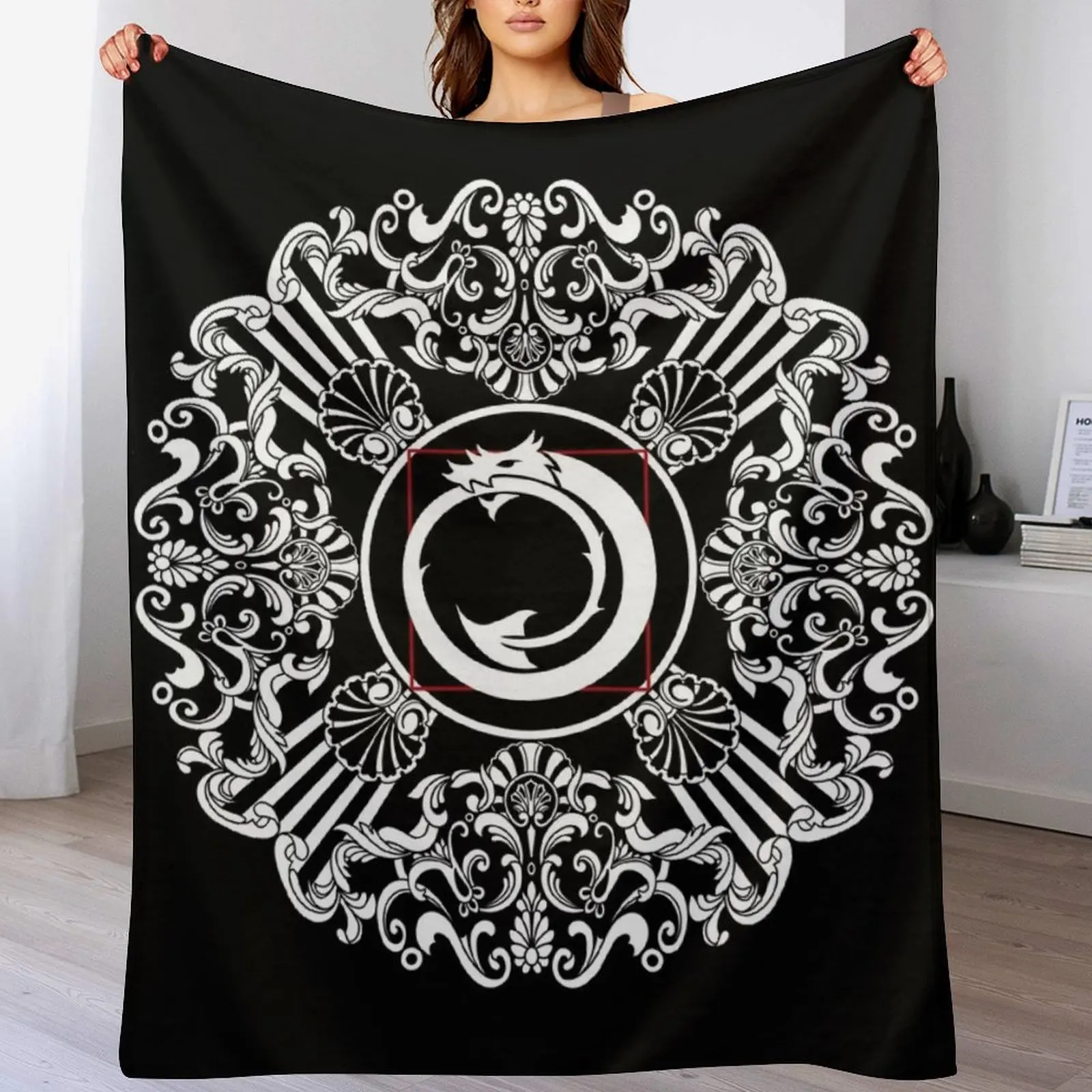 Tzimisce - Vampire the Masquerade Clans Throw Blanket Vintage warm for winter Blankets