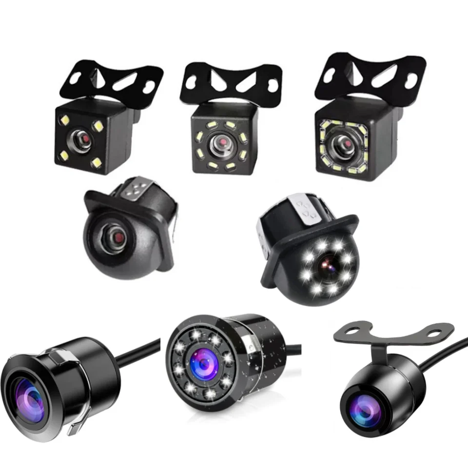 새로운 자동차 후면보기 카메라 야간 투시경 자동 주차 카메라 CCD 방수 LED 자동 백업 모니터 170 학위 HD 비디오