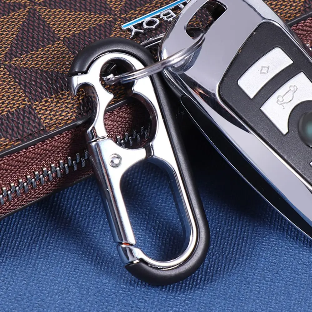 Key Buckle Keys Organizer Business Metal Key Ring Car Key Holder Double Ring  Keychain Bottle Opener Key Chain Car Keychain