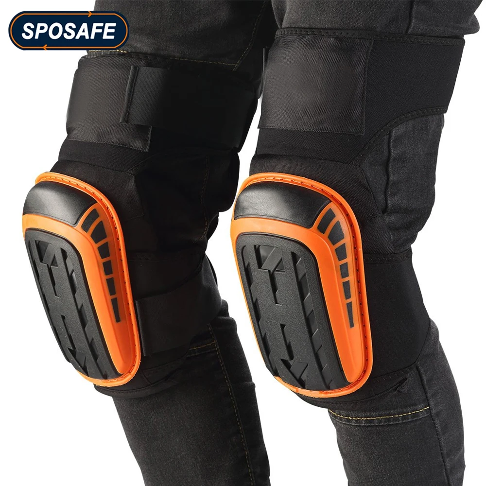 1Pair Gel Knee Pads for Work Construction Tool Heavy Duty Comfortable Anti-slip Foam Cleaning Flooring Garden Strong Stretchable