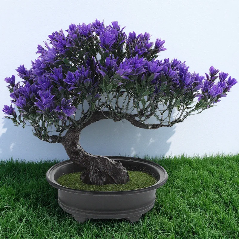 

Artificial Simulation Guest Welcoming Bonsai Pine Tree Plastic Decoration Indoor Outdoor Home Store Flower Shop