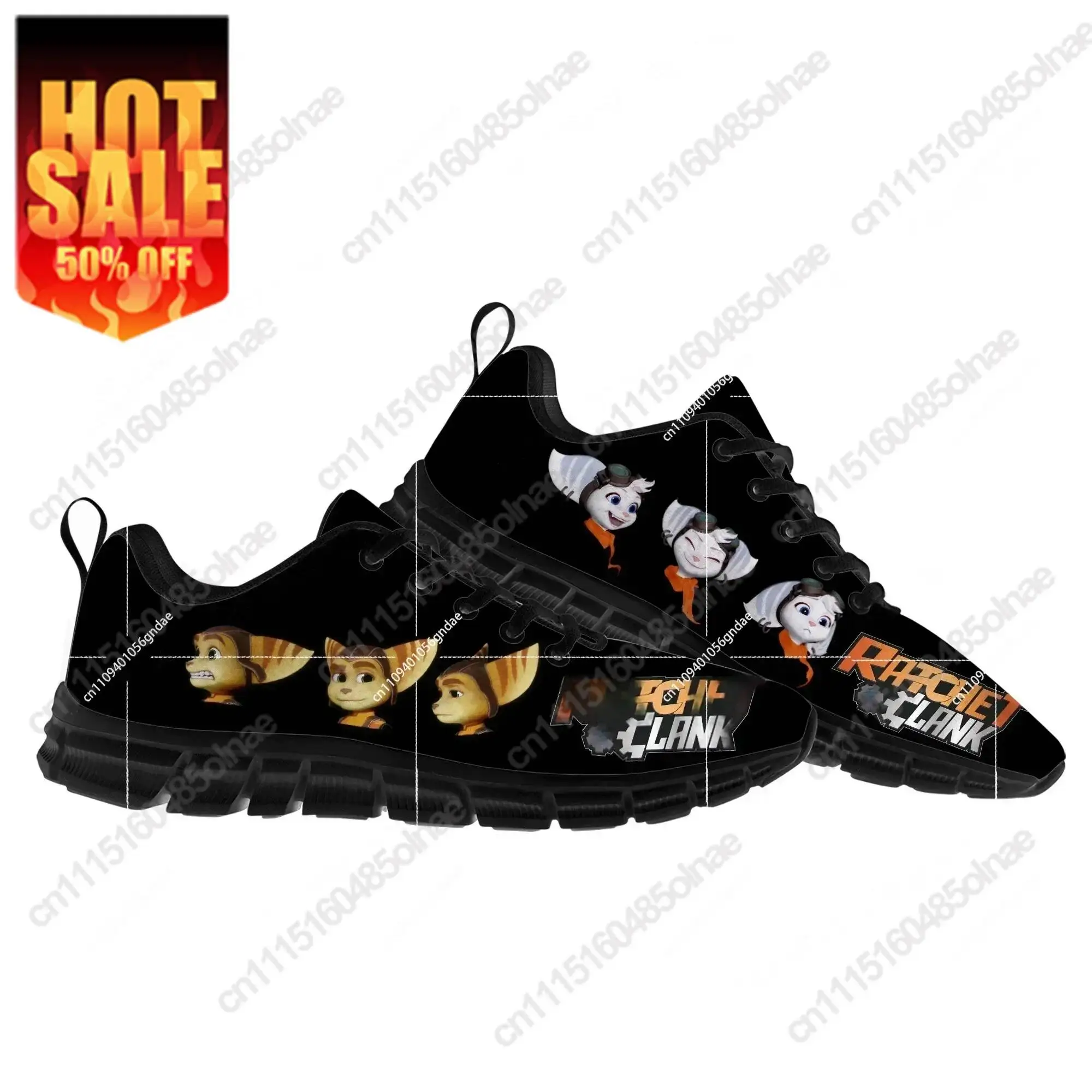 Ratchet & Clank Rift Apart Sports Shoes Hot Cartoon Game Mens Womens Sneakers Sneaker Custom Built Shoes