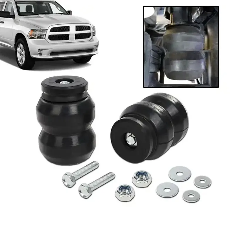 DR1500DQ 1/2Pcs Rear Suspension Enhancement System Repair Easy Installation Replacement for Dodge RAM 1500 4Door Cab 2009-2010