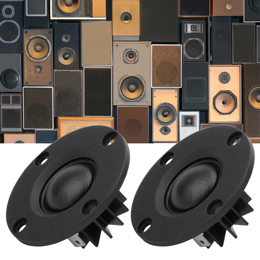 2 Inch 6Ω 30W HIFI Speaker Unit Audio Tweeter Stereo Loudspeaker Horn Dual Channel Amplifier Board