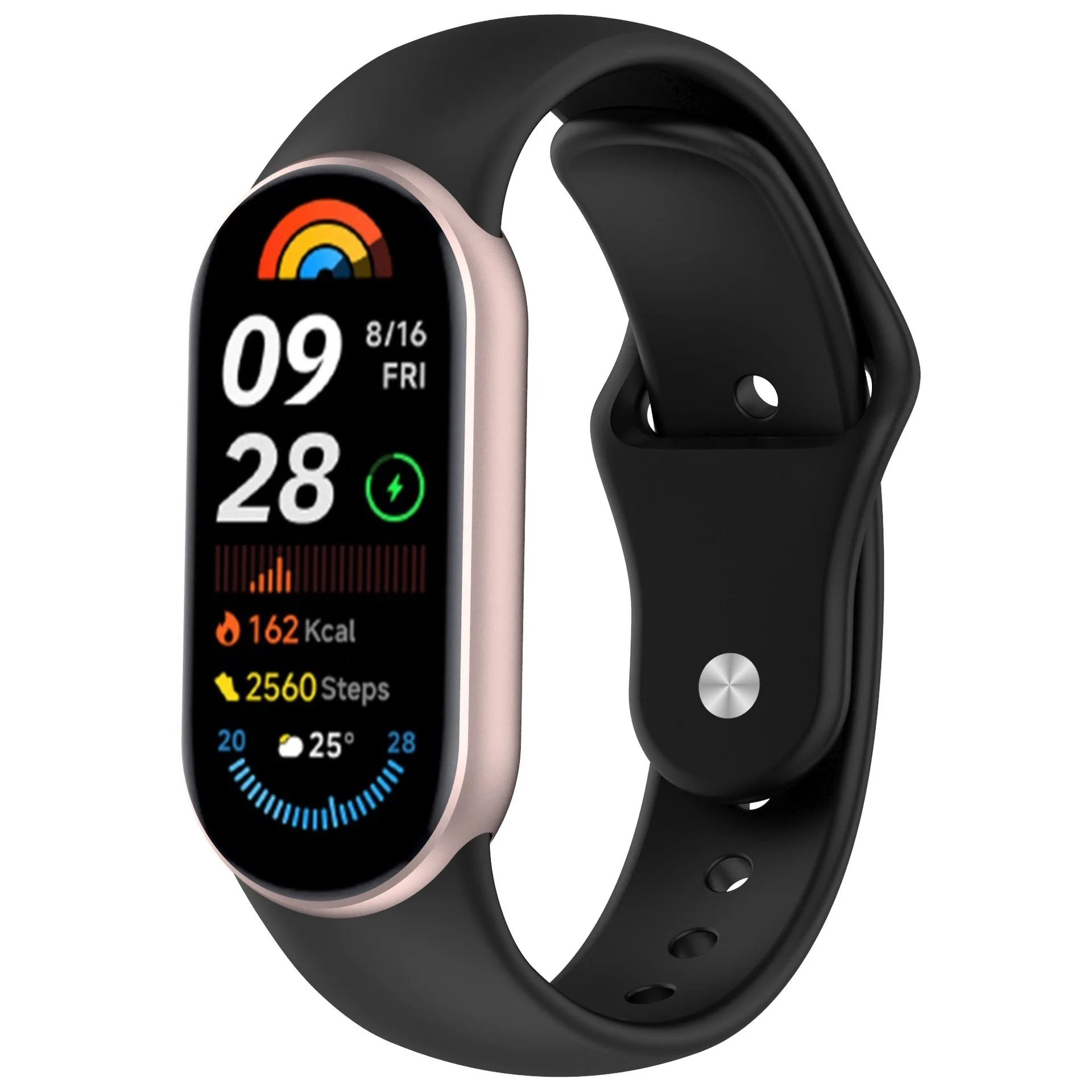 Silicone Strap For Xiaomi Mi Band 10 9 8 Sport Smart Watch Wrist Bracelet Band9 Band8 WristBand Accessories band