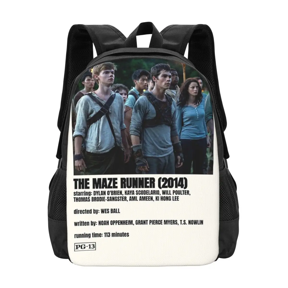Mochila de la película The Maze Runner, gran oferta, mochila de gran capacidad para niños y niñas, mochila escolar, bolsos de hombro para hombres y mujeres