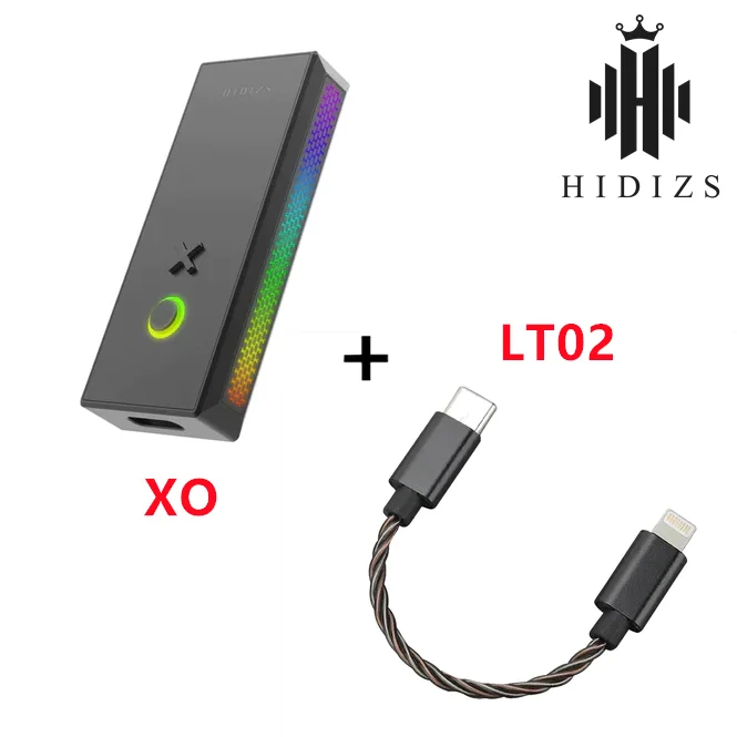 

2023 Factory Hidizs XO Single-ended & Balanced MQA Dongle XOwith LT02